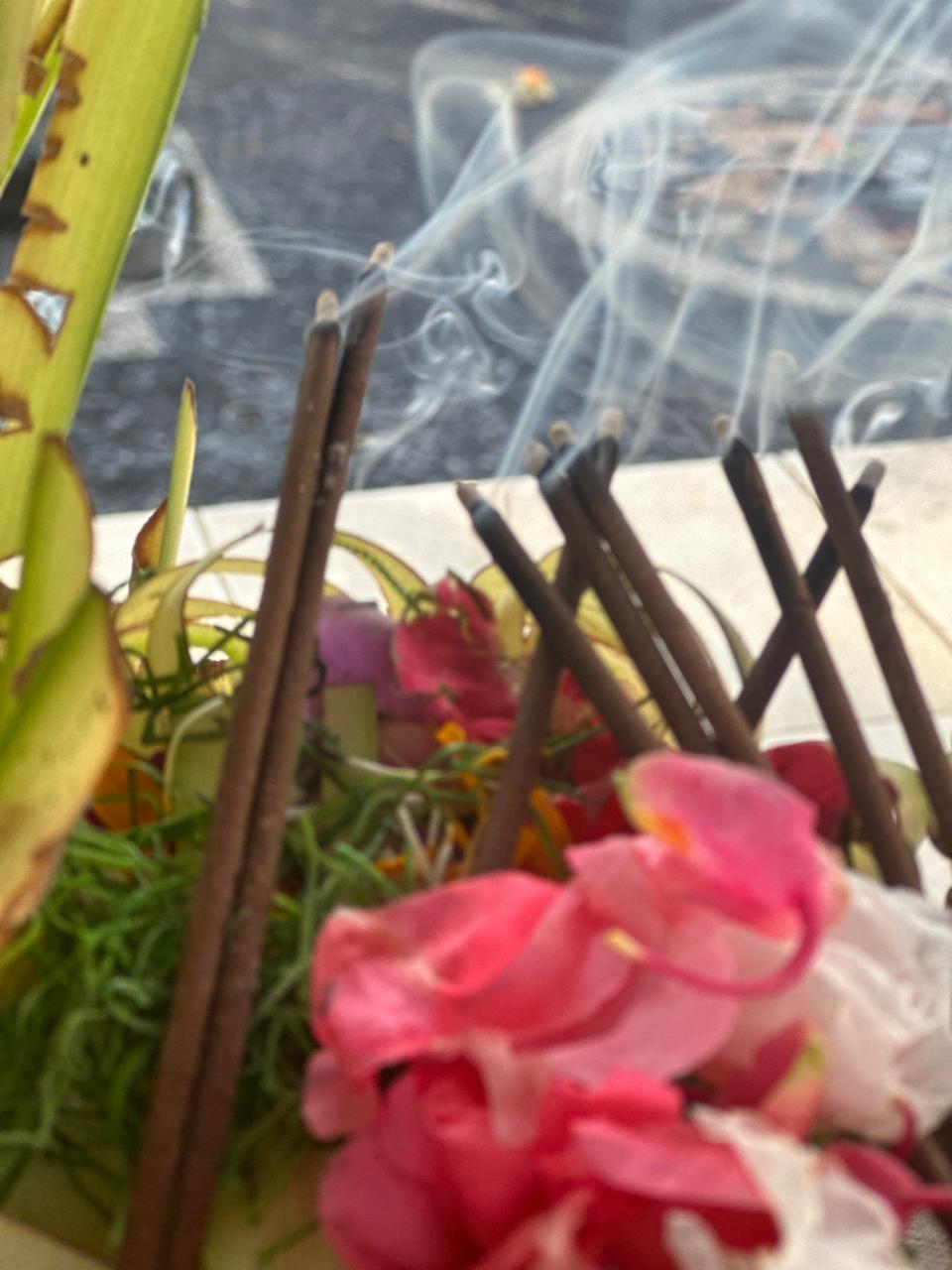 Incense burning