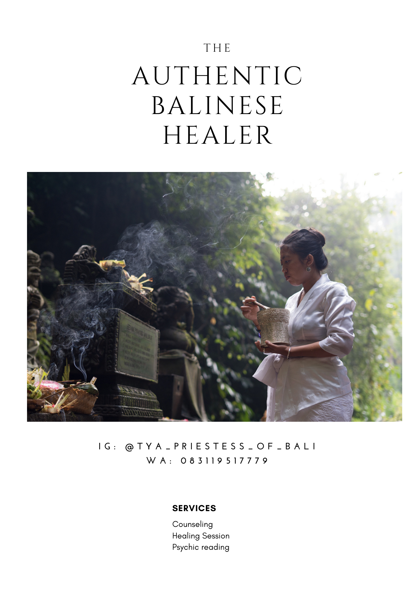 Balinese Healer